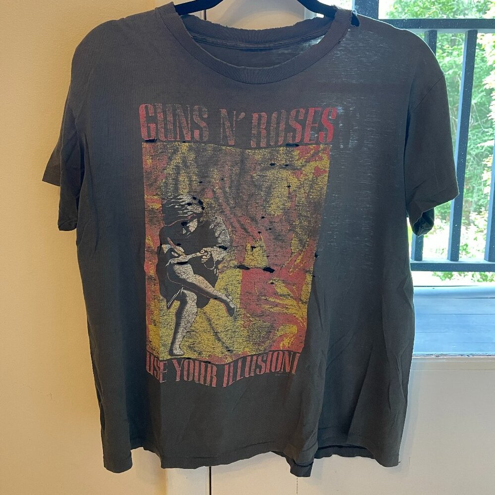 REAL VINTAGE GUNS N' ROSES SHIRT - M